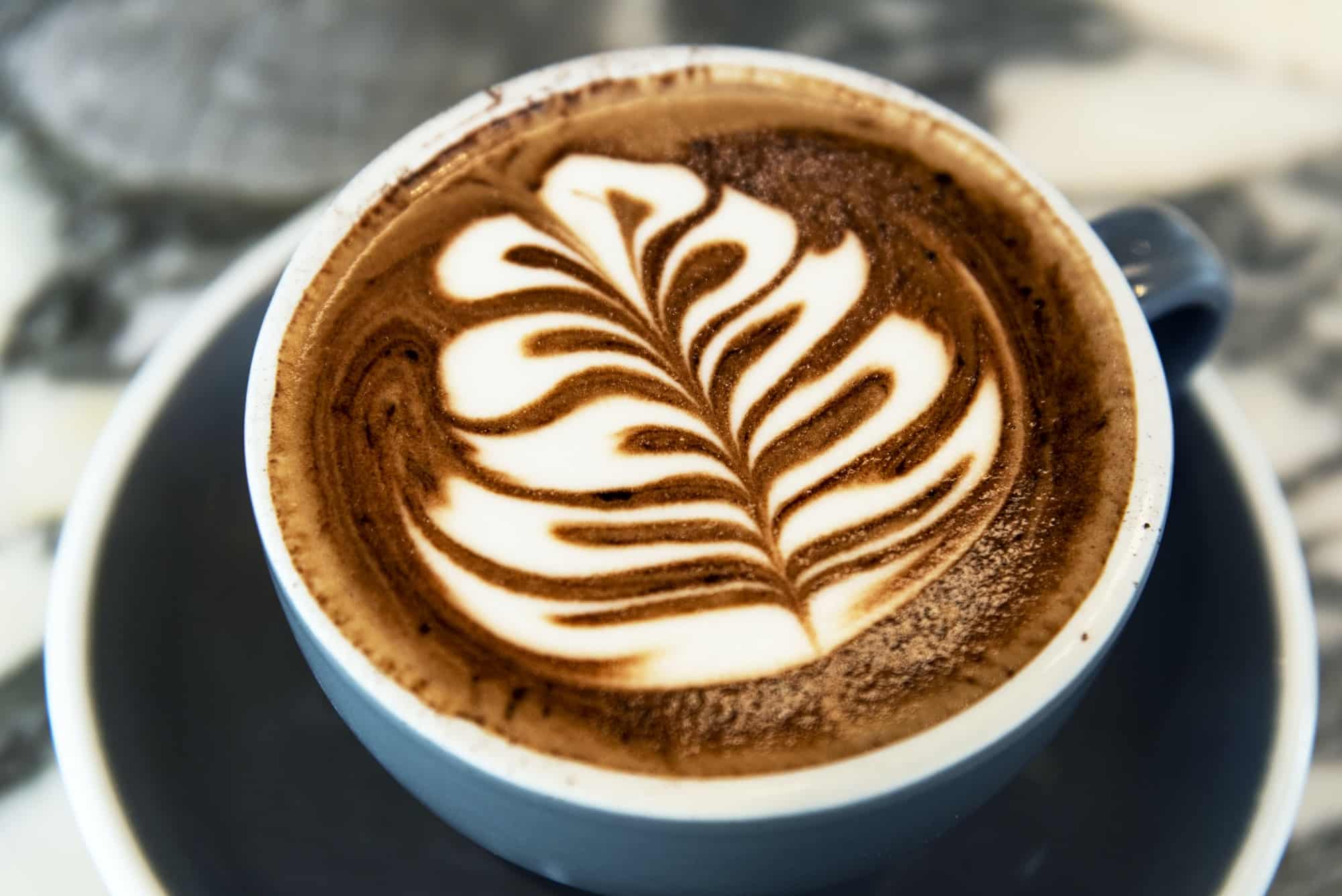 Kaffee-Latte-Kunst